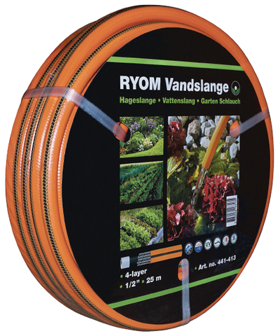 Se billigt tilbud på Vandslange 1/2" - 25 meter med 4-lags armering! Udsalg online med hurtig levering. Spar op til 54%.