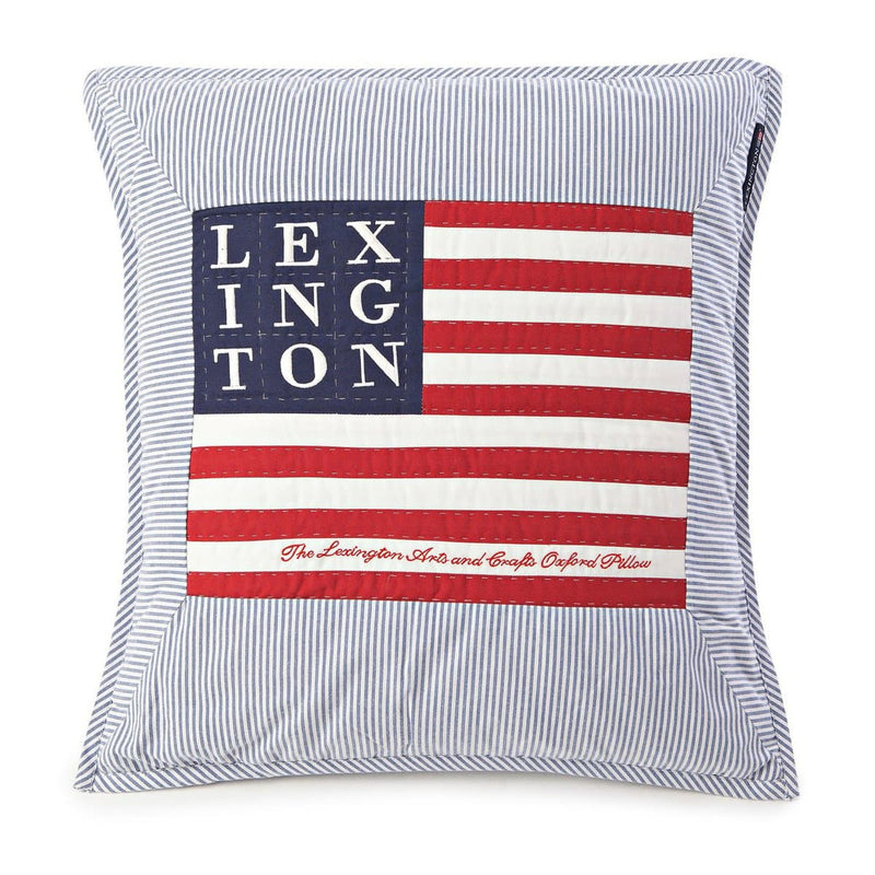 Se Lexington Icons Arts & Crafts pudebetræk 50x50 cm Blue/White ✔ Kæmpe udvalg i Lexington ✔ Hurtig levering: 1 - 2 Hverdage samt billig fragt - Varenummer: KTT-44412-02 og barcode / Ean: &