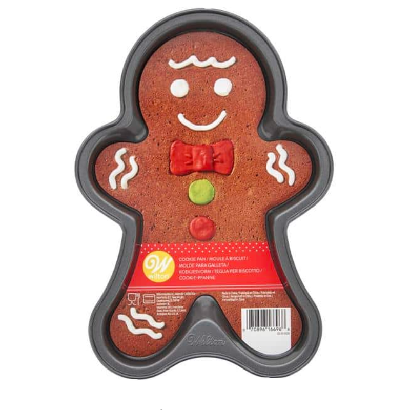 Bageform Gingerbread person.
