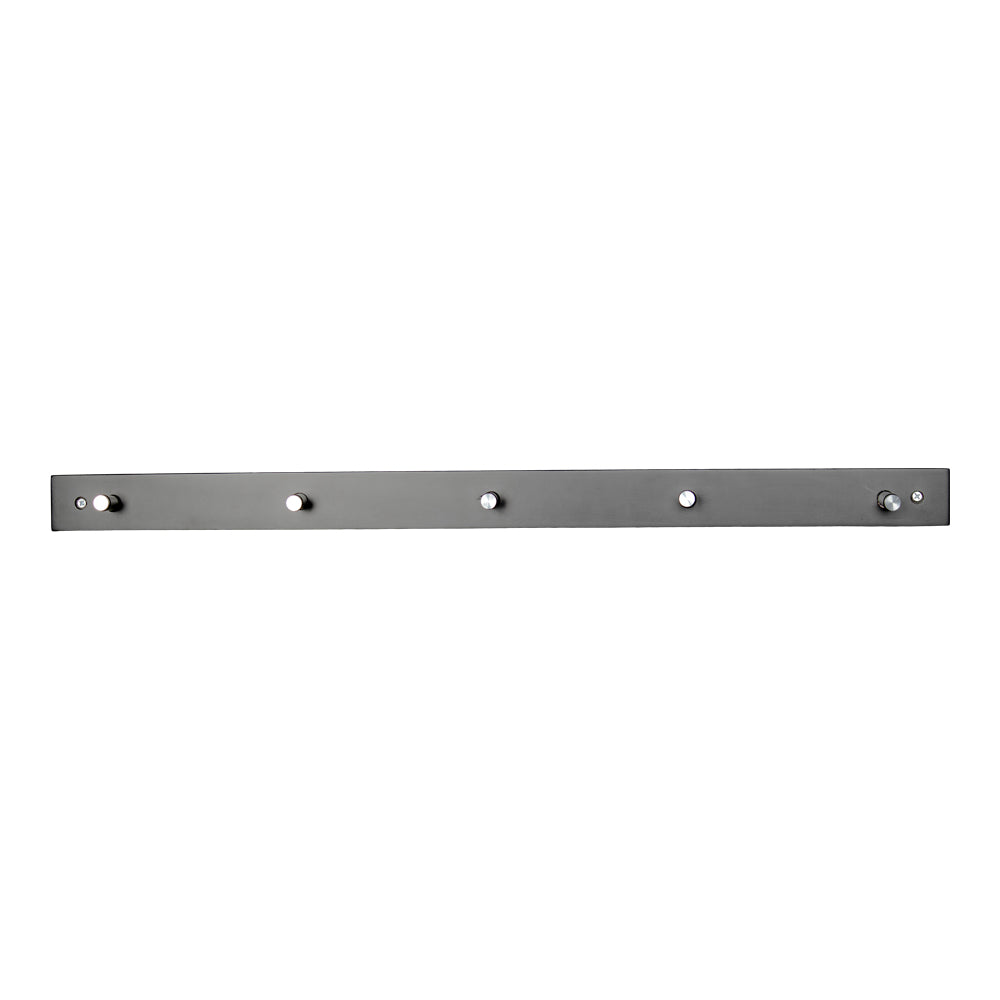 Se Padova Knagerække - Knagerække i sort med 5 kroge i metal ❤ Kæmpe udvalg i House Nordic - Køb online på udsalg og tilbud lige nu ❤ Billig fragt og hurtig levering - Varenummer: Bolig&Haven-42449286430972 og barcode / Ean: 5713917002382 på lager - Udsalg på Op til 57% rabat - Kendte mærker på udsalg – over 1.329 brands