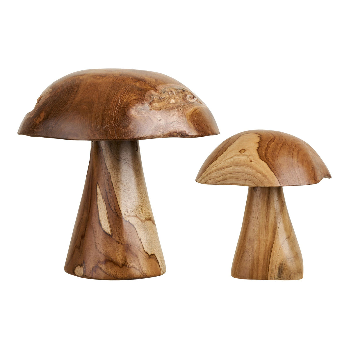 Se House Nordic - Kodi Dekorations Svampe Teak Natur - Sæt af 2 stk. H25 og H35 cm ❤ Kæmpe udvalg i House Nordic - Køb online på udsalg og tilbud lige nu ❤ Hurtig levering til lave fragtpriser - Varenummer: Bolig&Haven-61256537833802 og barcode / Ean: 5713917041268 på lager - Udsalg på Op til 63% rabat - Over 1.329 brands på online udsalg