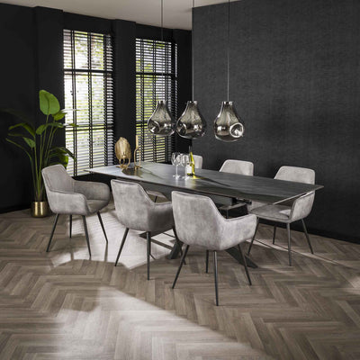 Se tilbud på Sleek spisebord med keramisk topplade, 160-240 cm. Billigt udsalg! Hurtig levering, 1-2 hverdage. Varenummer: 3NDC-5582.