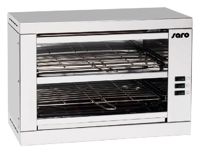 SARO Dabur toaster i rustfrit stål til seks toast pr. lag