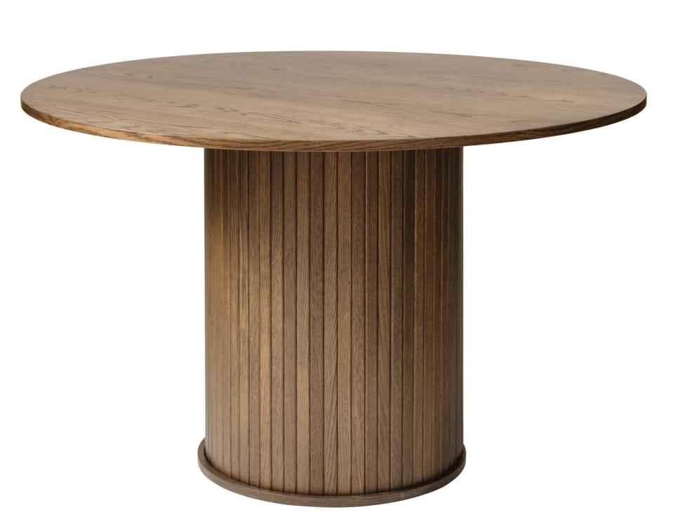 Se Nola Rundt Spisebord, Røget Eg, Ø120x75 cm ❤ Kæmpe udvalg i Unique furniture - Køb online på udsalg og tilbud lige nu ❤ Billig fragt og hurtig levering - Varenummer: Bolig&Haven-53109282210122 og barcode / Ean: 5704745107912 på lager - Udsalg på Spar helt op til 73% - 2.739 kendte brands til outletpriser