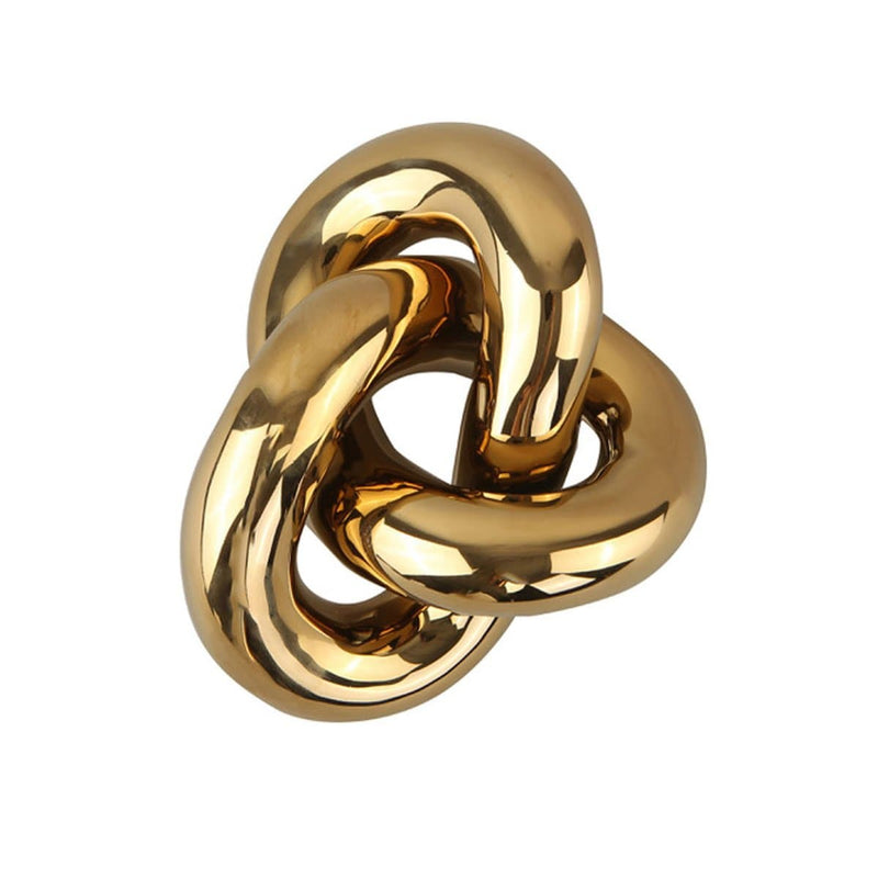 Se Cooee Design Knot Table large dekoration Gold ✔ Kæmpe udvalg i Cooee Design ✔ Hurtig levering: 1 - 2 Hverdage samt billig fragt - Varenummer: KTT-46206-03 og barcode / Ean: &