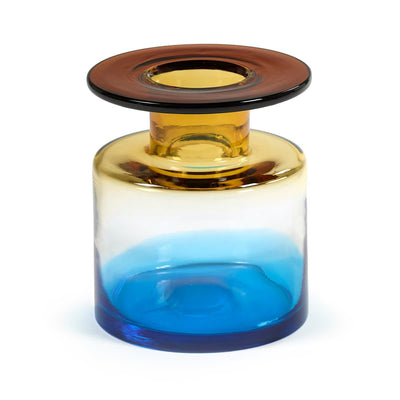 Se Serax Wind & Fire vase 22 cm Blue/Amber ✔ Kæmpe udvalg i Serax ✔ Hurtig levering: 1 - 2 Hverdage samt billig fragt - Varenummer: KTT-46576-02 og barcode / Ean: '5400959007672 på lager - Udsalg på Indretning - Dekoration - Vaser Spar op til 63% - Over 1334 design mærker på udsalg