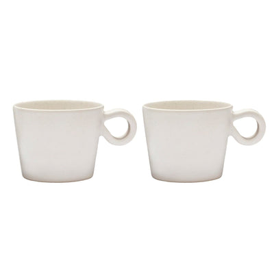 Se PotteryJo Daria kop med hank 2-pak Cotton white ✔ Kæmpe udvalg i PotteryJo ✔ Hurtig levering: 1 - 2 Hverdage samt billig fragt - Varenummer: KTT-46680-01 og barcode / Ean: '7340154206341 på lager - Udsalg på Servering - Krus & Kopper - Kaffekopper Spar op til 55% - Over 1334 design mærker på udsalg