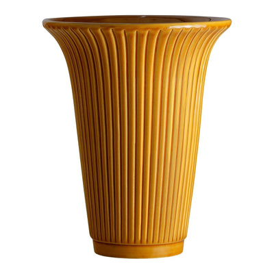 Se Bergs Potter Daisy vase glaseret Ø20 cm Gul ✔ Kæmpe udvalg i Bergs Potter ✔ Hurtig levering: 1 - 2 Hverdage samt billig fragt - Varenummer: KTT-46760-02 og barcode / Ean: '842142105447 på lager - Udsalg på Indretning - Dekoration - Vaser Spar op til 63% - Over 1334 design brands på udsalg