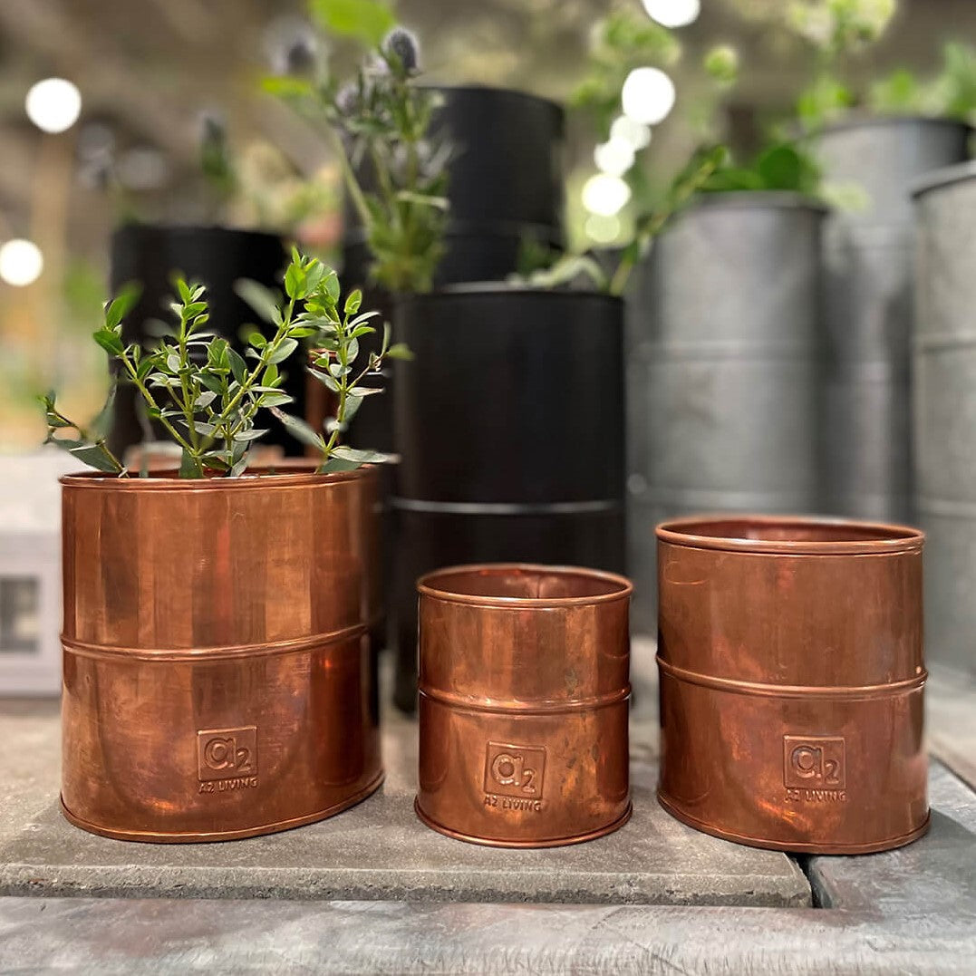 Se Maceta - Urtepotte i kobber, tre potter ❤ Kæmpe udvalg i 3-nordic - Køb online på udsalg og tilbud lige nu ❤ Meget billig fragt og hurtig levering - Varenummer: 3-nordic-3623 og barcode / Ean: på lager - Udsalg på Haven - Lys, liv og opbevaring Få op til 69% i rabat - Over 1.798 brands samlet på udsalg