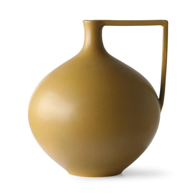 Se HKliving Ceramic Jar vase L 26,5 cm Mustard ✔ Kæmpe udvalg i HKliving ✔ Hurtig levering: 1 - 2 Hverdage samt billig fragt - Varenummer: KTT-47152-01 og barcode / Ean: '8718921037556 på lager - Udsalg på Indretning - Dekoration - Krukker Spar op til 58% - Over 1334 design brands på udsalg