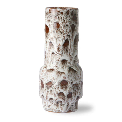 Se HKliving Retro vase 20,5 cm Lava white ✔ Kæmpe udvalg i HKliving ✔ Hurtig levering: 1 - 2 Hverdage samt billig fragt - Varenummer: KTT-47165-01 og barcode / Ean: '8718921038560 på lager - Udsalg på Indretning - Dekoration - Vaser Spar op til 55% - Over 1334 design brands på udsalg