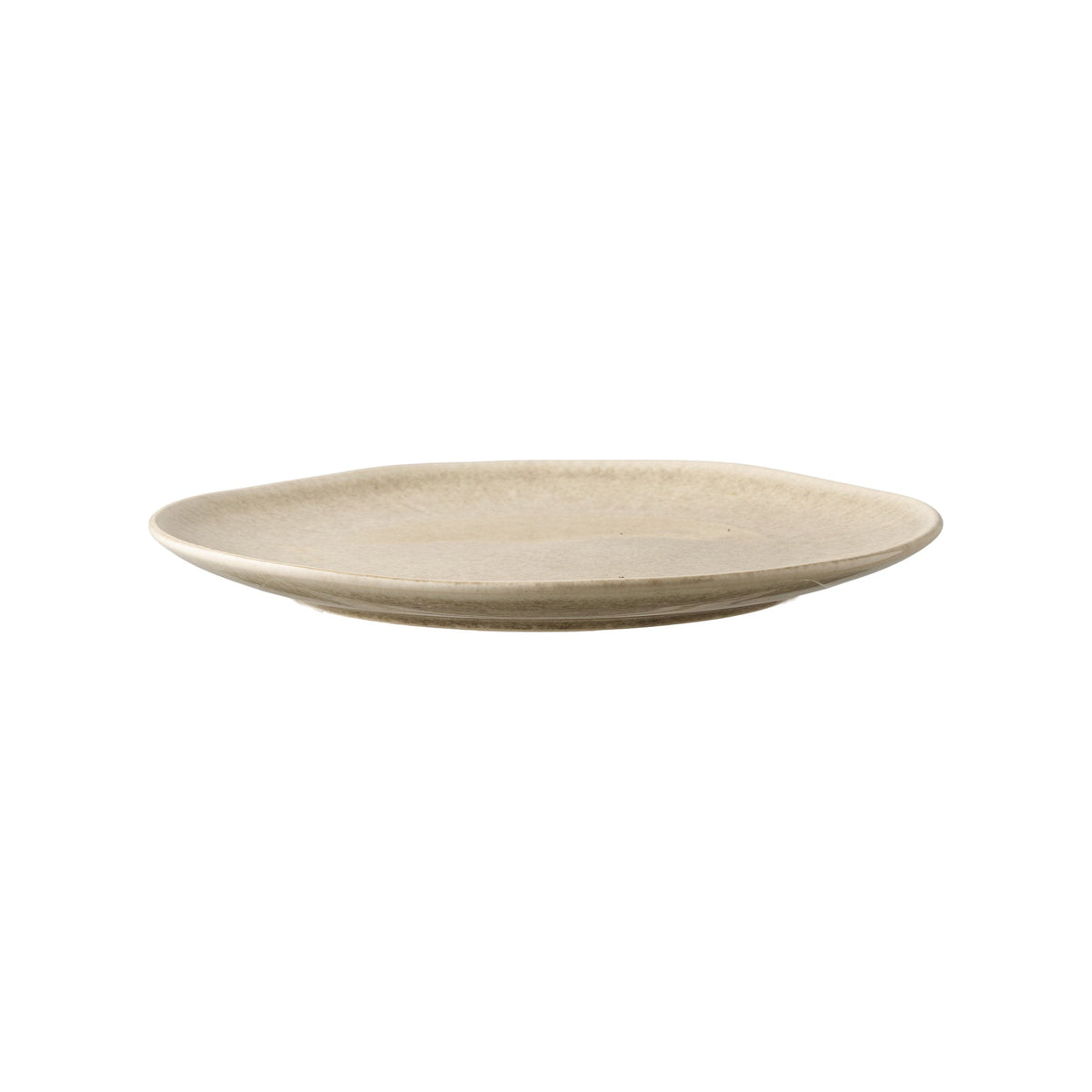 Fire beige Viola frokosttallerkener i keramik fra House Nordic