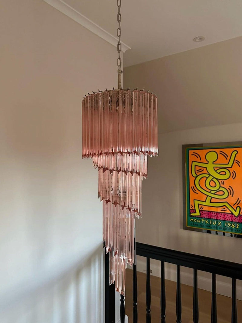 Se tilbud på Murano lysekrone - Spiral - 86 prismer - Rosa Krom blank! Billigt udsalg på Cherry Vintage. Køb online nu! Hurtig levering, billig fragt. Varenummer: CHEVIN-79553. Spar op til 56%.