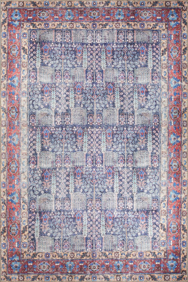Se TEPPI Blues gulvtæppe, m. mønster, rektangulær - multifarvet polyester (210x310) ❤ Kæmpe udvalg i - Køb online på udsalg og tilbud lige nu ❤ Super billig fragt og lynhurtig levering - Varenummer: Boboonline-108264 og barcode / Ean: 8682870539785 på lager - Udsalg på Interiør,Plaids, gulvtæpper og sengetæpper mm.,Gulvtæpper,
Interiør,
Plaids, gulvtæpper og sengetæpper mm.,
Dagligstue, Spar op til 51% - Over 785 kendte brands på udsalg