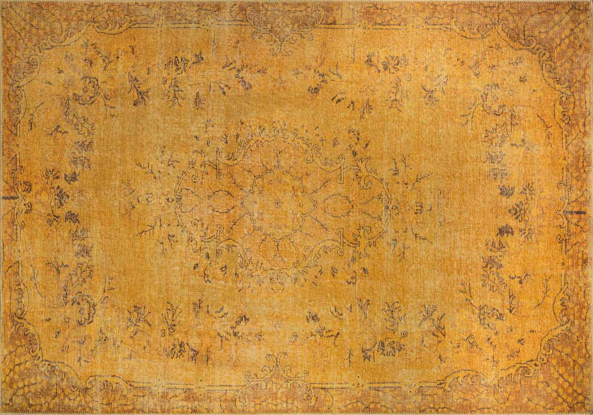 Teppi Dorian rektangulært gulvtæppe med mønster i multifarvet polyester, 150x230 cm