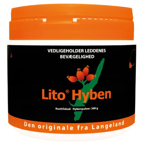 Lito Hyben hybenpulver fra Langeland, 300 g