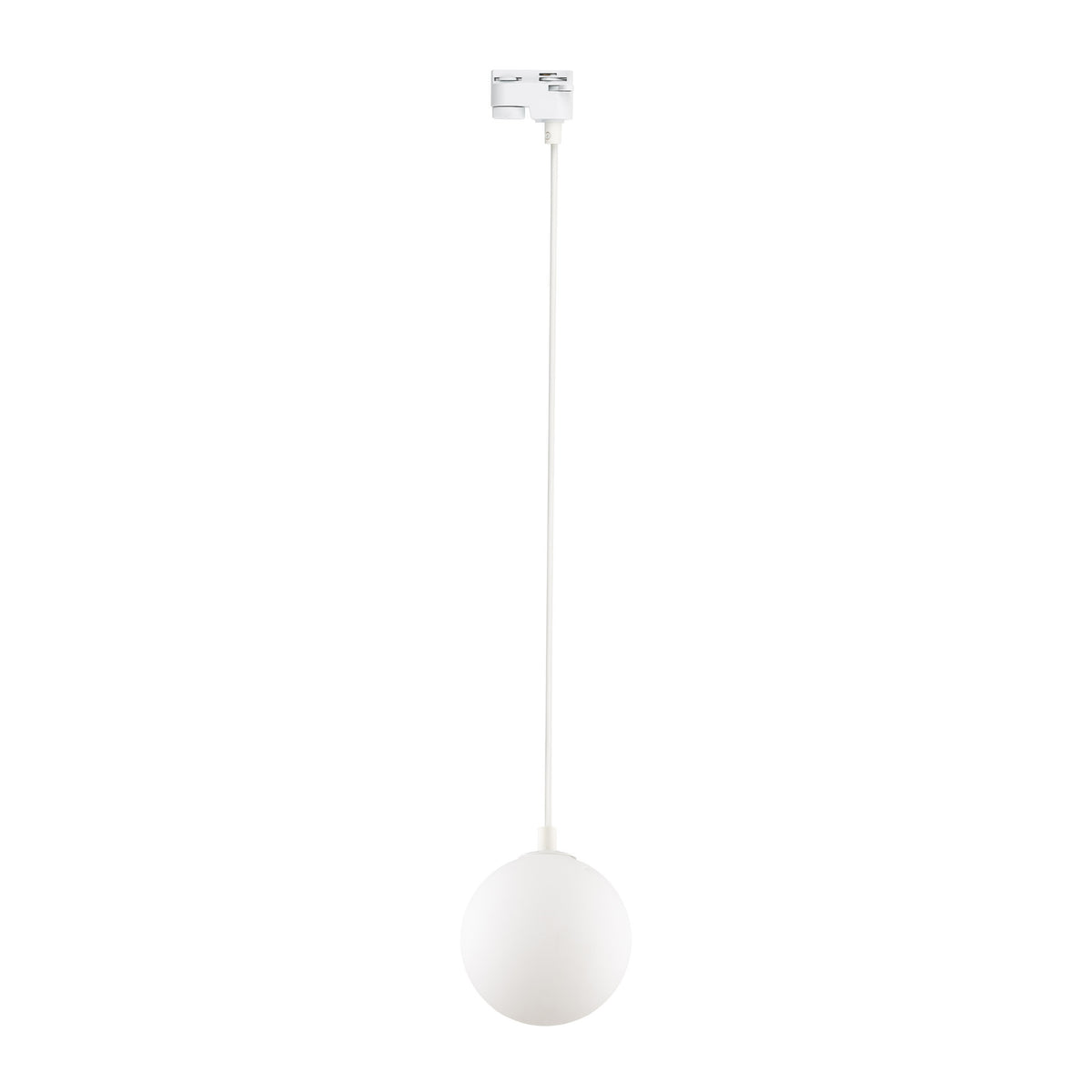TK Tracer loftlampe i hvidt glas og hvidt metal