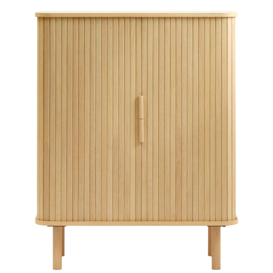 Se Cavo Opbevaringsskab, Naturlig Eg med Skydelåger, 90x40x113cm ❤ Kæmpe udvalg i Unique furniture - Køb online på udsalg og tilbud lige nu ❤ Lav fragtpris og hurtig levering - Varenummer: Bolig&Haven-53109271920970 og barcode / Ean: 5704745185606 på lager - Udsalg på Spar stort – op til 53% - Over 2.739 brands med kæmpe udsalg