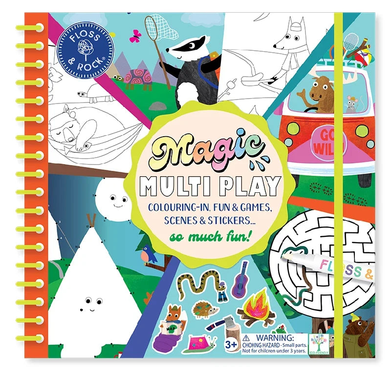 Floss & Rock Magic Multiplay aktivitetsbog i Adventure-udgaven