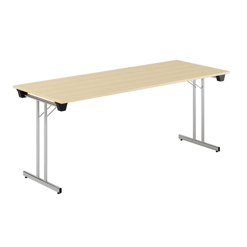 Dinner Style - 180x70cm - Sammenklappeligt bord - Birk-krom