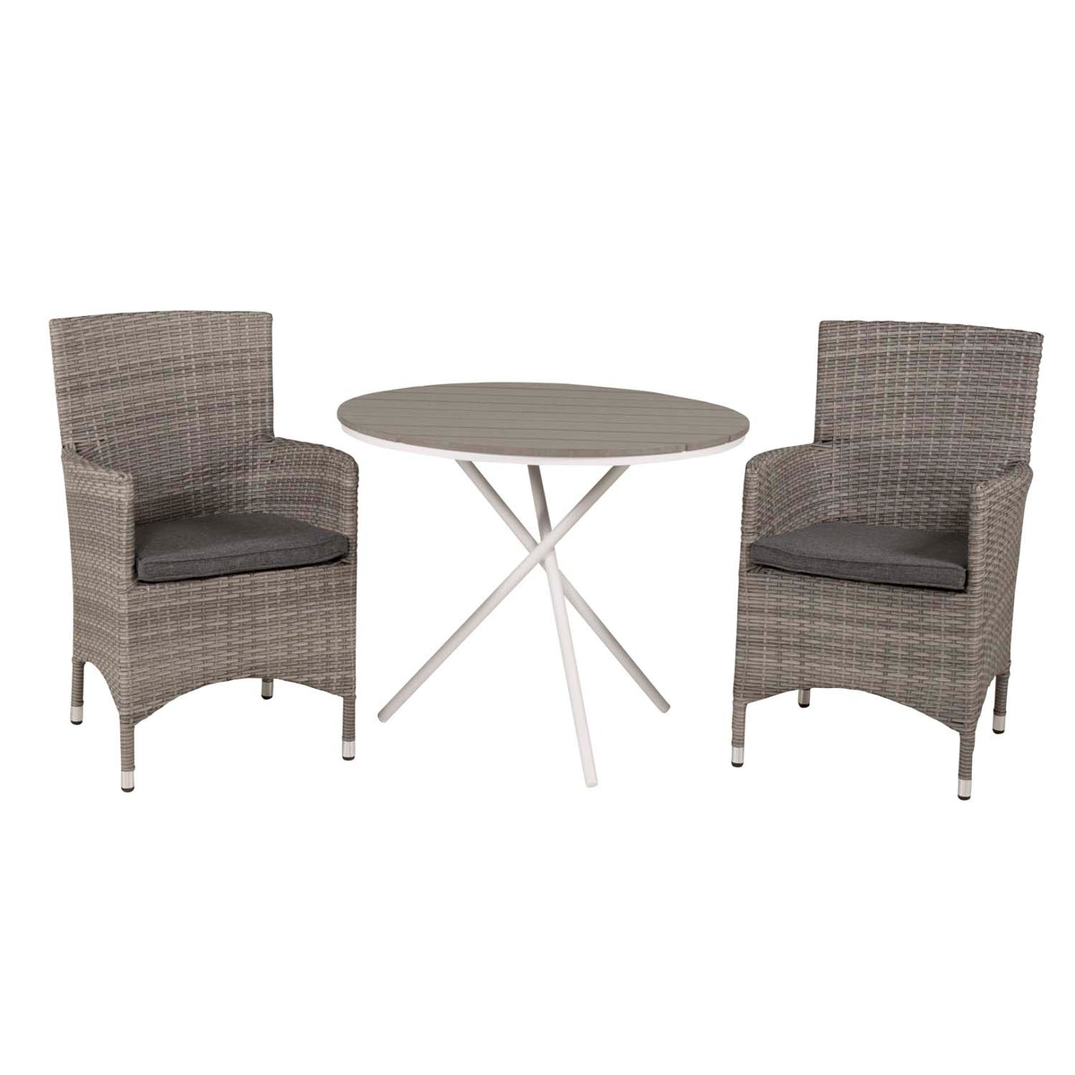 Se VENTURE DESIGN havesæt m. Parma bord (Ø 90) og 2 Malin stole m. armlæn + hynde - grå aintwood/rattan ❤ Kæmpe udvalg i Venture Design - Køb online på udsalg og tilbud lige nu ❤ Meget billig fragt og hurtig levering - Varenummer: Boboonline-49306 og barcode / Ean: 7340220851635 på lager - Udsalg på Udendørs møbler,Havemøbelsæt,
Altanmøbler,
Terrasse og have,
Havemøbelsæt til 2 personer,
Terrasse og have, Store besparelser – op til 71% - Store besparelser på over 2.739 brands