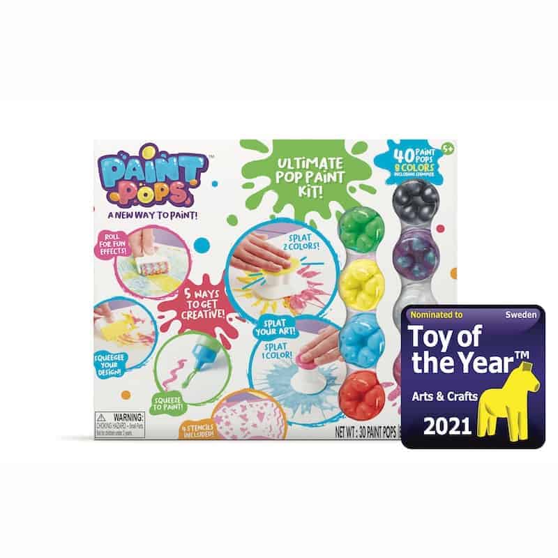 Paint Pops Pop n Splat All That Kit med bløde malingbolde og pop-redskaber