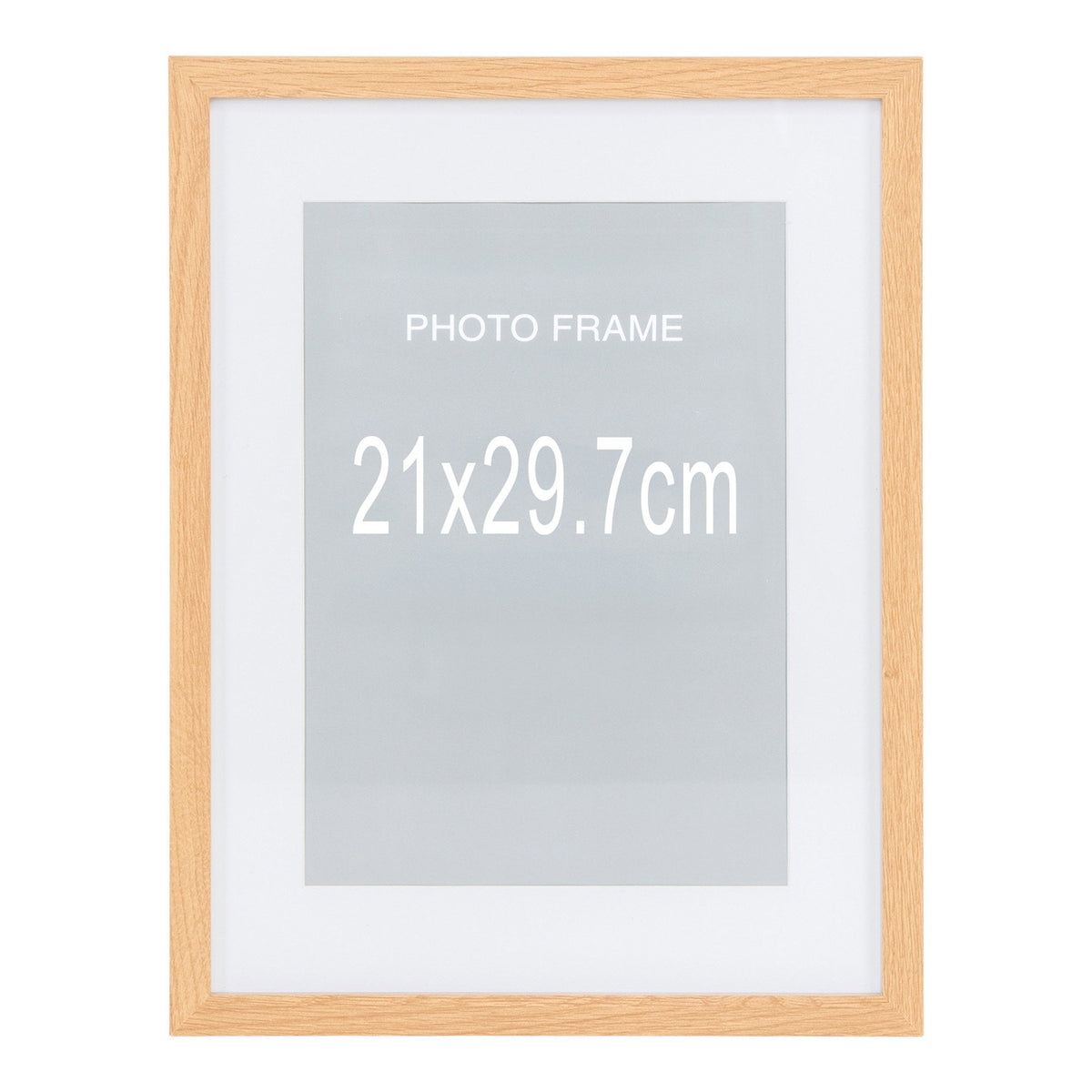 Marbella billedramme i natur med glas, 21 x 29,70 cm, fra House Nordic