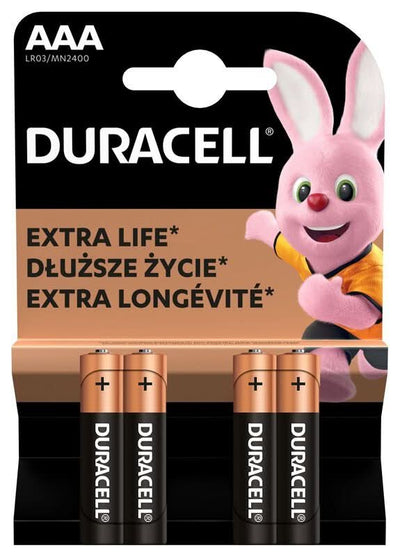 Se Duracell 4 stk. LR3 AAA alkaline batteri - Elektronik > Batterier - DURACELL - Spotshop ✔ Kæmpe udvalg i  DURACELL ✔ Hurtig levering: 1 - 2 Hverdage samt billig fragt - Varenummer: SPSH-DUR AAA MN2400 og barcode / Ean: '5000394127326 på lager - Udsalg på Elektronik > Batterier Spar op til 61% - Over 1324 kendte brands på udsalg