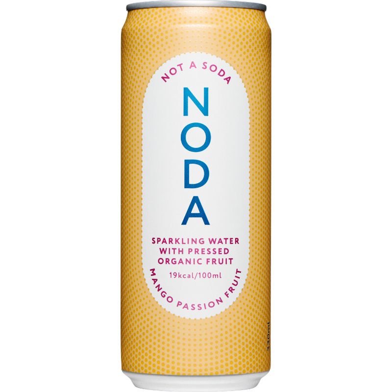 33 cl flaske Noda Mango Passionsfrugt sodavand