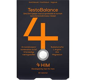 Se 4HIM TestoBalance (60 tabl) ✔ Kæmpe udvalg i Bolig Magasin - Køb online på udsalg og tilbud lige nu ✔ Super billig fragt og lynhurtig levering - Varenummer: Helsegrossisten-57987 og 7350153340304 på lager - Udsalg på Sundhed > > Spar helt op til 73% - Kæmpe udsalg på over 739 mærker