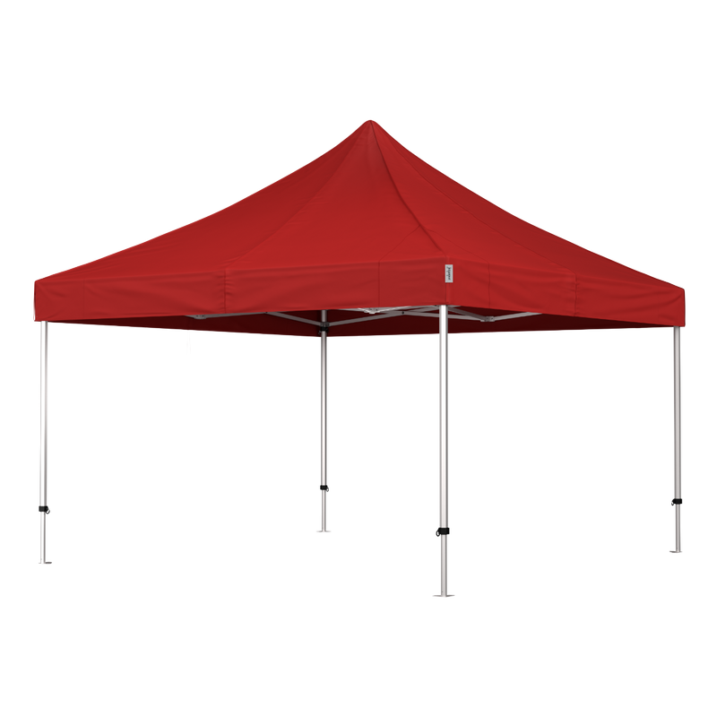 Foldetelt Komplet 4x4m HEXA Heavy Duty - Rød
