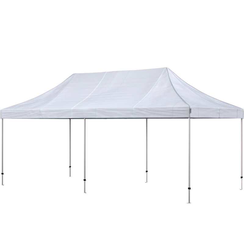 Foldetelt Komplet 4x8m Premium - Hvid