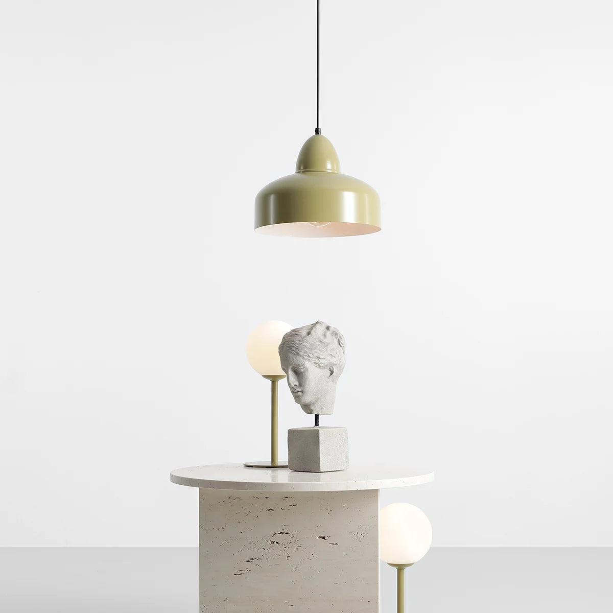 Se Kosmo - Loftlampe i pistaciegrøn metal ❤ Kæmpe udvalg i 3-nordic - Køb online på udsalg og tilbud lige nu ❤ Billig fragt • Hurtig levering - Varenummer: 3-nordic-8734 og barcode / Ean: på lager - Udsalg på Lamper - Loftlamper - pendler - Pendler med 1 skærm Op til 61% rabat - Mere end 1.329 populære mærker på udsalg