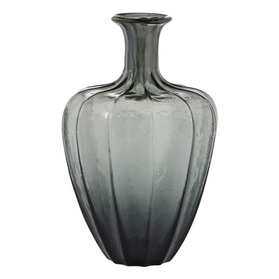 Se Lene Bjerre Miyanne vase 34,5 cm Smoked grey ✔ Kæmpe udvalg i Lene Bjerre ✔ Hurtig levering: 1 - 2 Hverdage samt billig fragt - Varenummer: KTT-500277-01 og barcode / Ean: '5705764742924 på lager - Udsalg på Indretning - Dekoration - Vaser Spar op til 51% - Over 1354 design brands på udsalg
