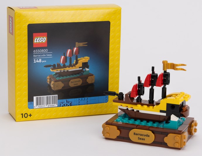 LEGO Barracuda Seas (5009044), mikroversion af piratskib fra LEGO Pirates-serien