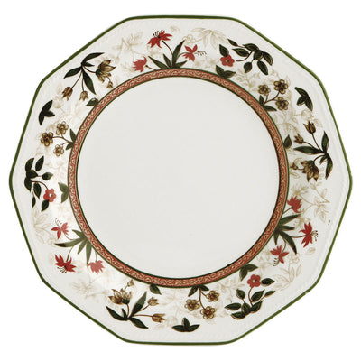 Tallerken Queen´s By Churchill Assam Floral Keramik Jedilni servis Ø 27 cm (6 enheder)