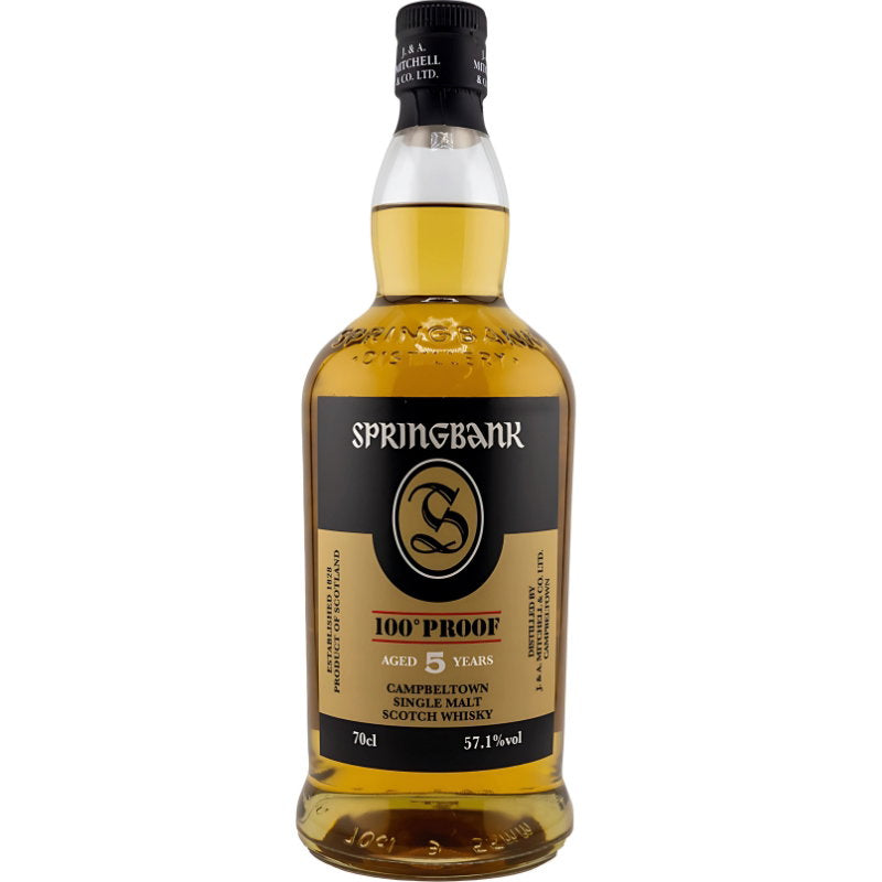 Se Springbank 5 Yo 100 Proof Campbeltown Single Malt Fl 70 ✔ Kæmpe udvalg i Springbank - Køb online på udsalg og tilbud lige nu ✔ Billig fragt og hurtig levering - Varenummer: Barlife-1504994 og på lager - Udsalg på Drikkevarer - Spiritus - Whiskey Spar helt op til 79% - Over 2.739 kendte mærker på udsalg