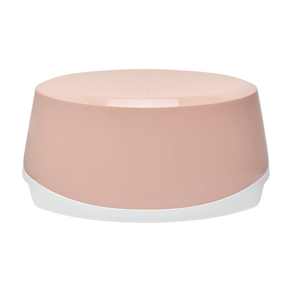 Bebé-jou skammel i farven Pale Pink