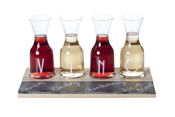Se 4 Wine Carafes Wood-chalk Slate Tray S5 ✔ Kæmpe udvalg i BarLife 2026 - Køb online på udsalg og tilbud lige nu ✔ Billig fragt og hurtig levering - Varenummer: Barlife-1554566 og 5411159854072 på lager - Udsalg på Køkken - Køkkenartikler - Serveringsartikler Spar stort – op til 71% - Over 2.739 mærker med kæmpe udsalg