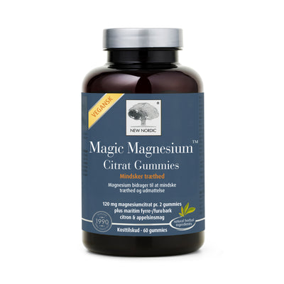 New Nordic Magic Magnesium Citrat Gummies 60 gum.