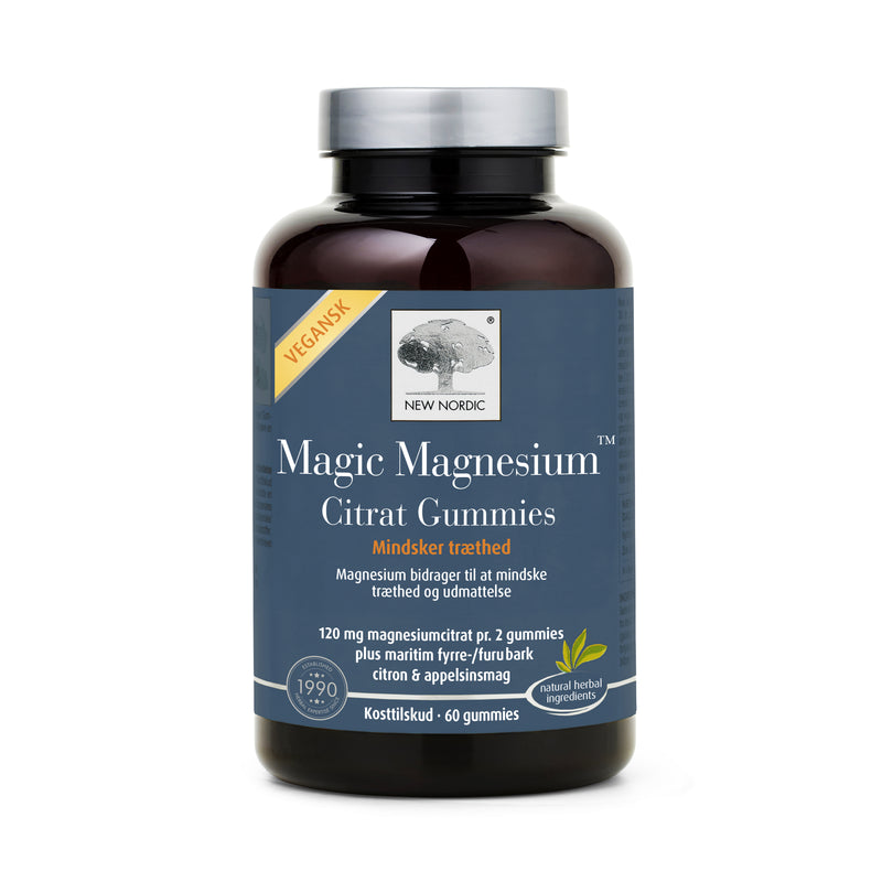 New Nordic Magic Magnesium Citrat Gummies 60 gum.