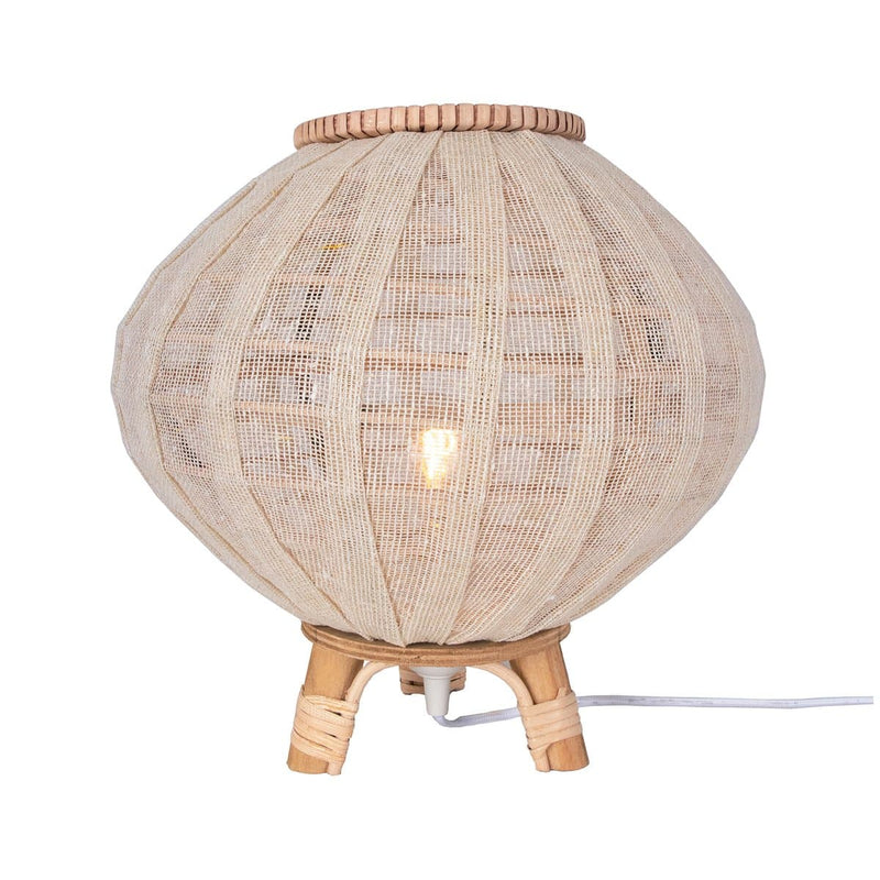 Se Globen Lighting Borneo bordlampe Ø30 cm Natur ✔ Kæmpe udvalg i Globen Lighting ✔ Hurtig levering: 1 - 2 Hverdage samt billig fragt - Varenummer: KTT-502512-01 og barcode / Ean: &