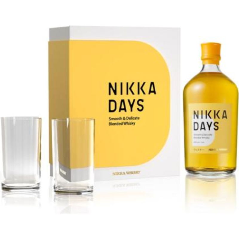 Se Nikka Days Kasse m. 2 Glas ✔ Kæmpe udvalg i  Nikka - Køb online på udsalg og tilbud lige nu ✔ Hurtig levering: 1 - 2 Hverdage samt billig fragt - Varenummer: BAR-1398476 og barcode / Ean: 3700597353509 på lager - Udsalg på Drikkevarer | Spiritus | Whiskey Spar op til 52% - Over 1150 kendte brands på udsalg