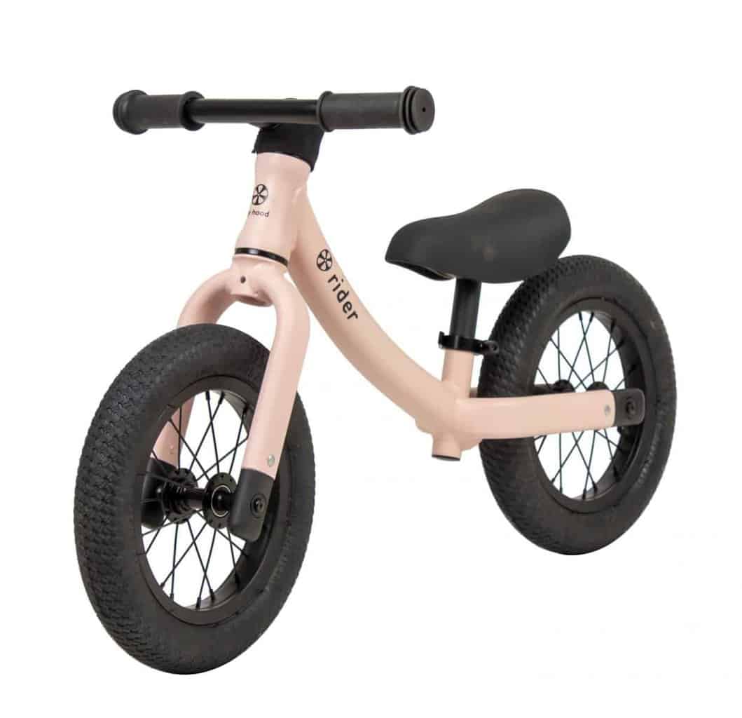 My Hood Rider løbecykel i rosa aluminium til små børn