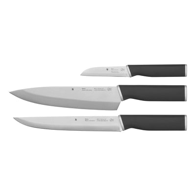 Se WMF Kineo knivsæt cromargan 3 dele Rustfrit stål ✔ Kæmpe udvalg i WMF ✔ Hurtig levering: 1 - 2 Hverdage samt billig fragt - Varenummer: KTT-506717-01 og barcode / Ean: '4000530716811 på lager - Udsalg på Køkken & madlavning - Køkkenknive & Knivtilbehør - Knivsæt Spar op til 64% - Over 1312 kendte brands på udsalg