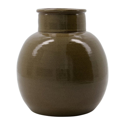 Se House Doctor Aju vase 21 cm Grøn ✔ Kæmpe udvalg i House Doctor ✔ Hurtig levering: 1 - 2 Hverdage samt billig fragt - Varenummer: KTT-506993-01 og barcode / Ean: '5707644808478 på lager - Udsalg på Indretning - Dekoration - Vaser Spar op til 55% - Over 1300 kendte brands på udsalg
