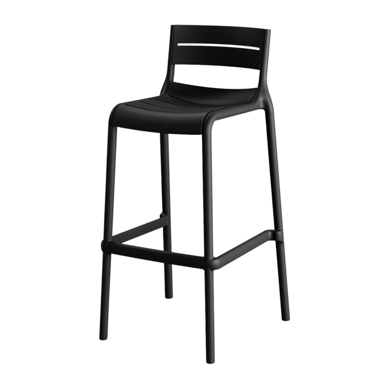 Calor Stabel Barstol polypropylen - Sort