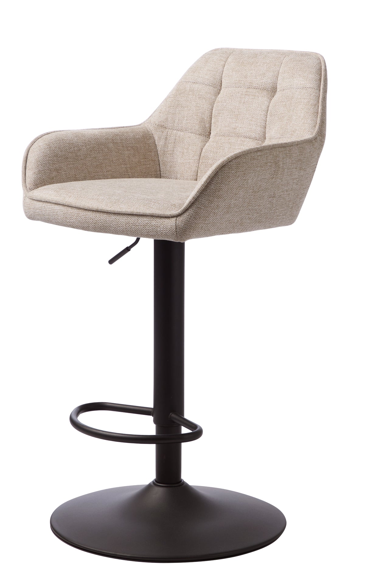 Se Nolan barstol, firkantet, m. ryglæn, armlæn og fodstøtte - sand polyester og sort metal ❤ Kæmpe udvalg i Unique Furniture - Køb online på udsalg og tilbud lige nu ❤ Meget billig fragt og hurtig levering: 1 - 2 hverdage - Varenummer: Boboonline-111459 og barcode / Ean: 5704745155258 på lager - Udsalg på Møbler,Stole,Barstole,
Møbler,
Stole,
Barstole med ryglæn,
Barstole til køkkenø,
Barm Spar stort – op til 71% - Over 2.739 brands med kæmpe udsalg