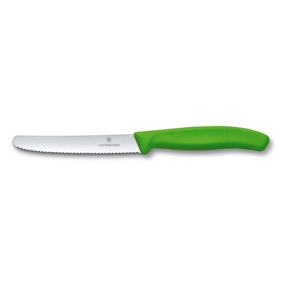 Se Victorinox Swiss Classic pølse-/tomatkniv 11 cm Grøn ✔ Kæmpe udvalg i Victorinox ✔ Hurtig levering: 1 - 2 Hverdage samt billig fragt - Varenummer: KTT-508956-01 og barcode / Ean: '7611160032331 på lager - Udsalg på Køkken & madlavning - Køkkenknive & Knivtilbehør - Øvrige knive Spar op til 65% - Over 1122 kendte brands på udsalg