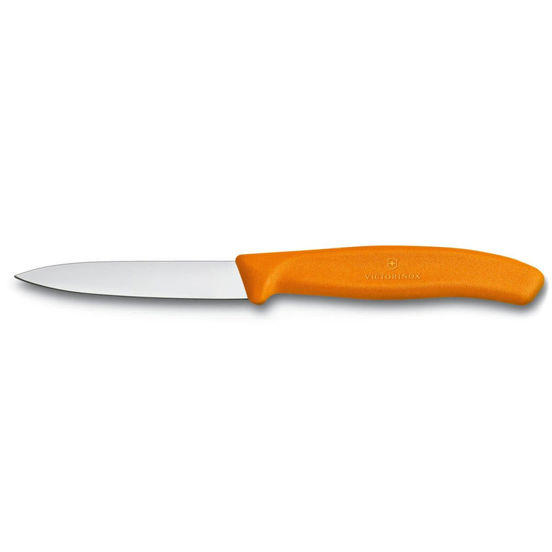 Se Victorinox Swiss Classic grøntsagskniv/universalkniv 8 cm Orange ✔ Kæmpe udvalg i Victorinox ✔ Hurtig levering: 1 - 2 Hverdage samt billig fragt - Varenummer: KTT-508959-01 og barcode / Ean: &